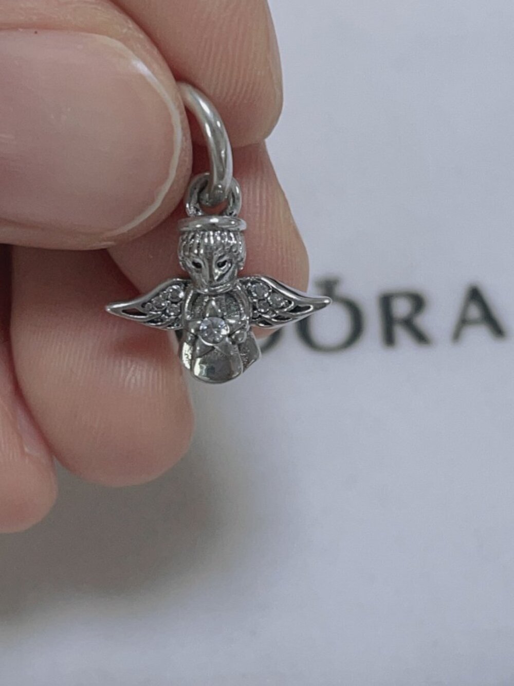 Pandora Sparkling Angel Dangle Charm
